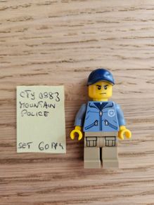 lego cty0883 mountain police, set 60174