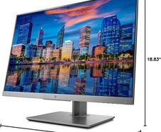 HP EliteDisplay E243i Monitor 24 Inch 16:10 WUXGA HDMI DP VGA/ Used
