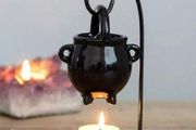 3in1 Set: Witchy Tea Light Holder &amp; Aroma Oil Burner - unique gift