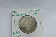 1931 silver 10 francs