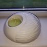 Belleek Living Porcelain Sandwave Ivory Tealight Voitive Candle Holders x2 Image 3