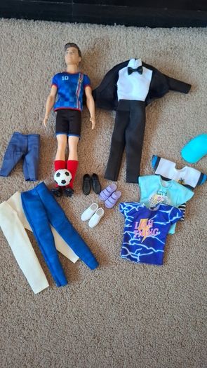 Barbie Ken Doll set with accessories 2