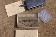 Brand New Something Blue Silver 925 Bracelet
