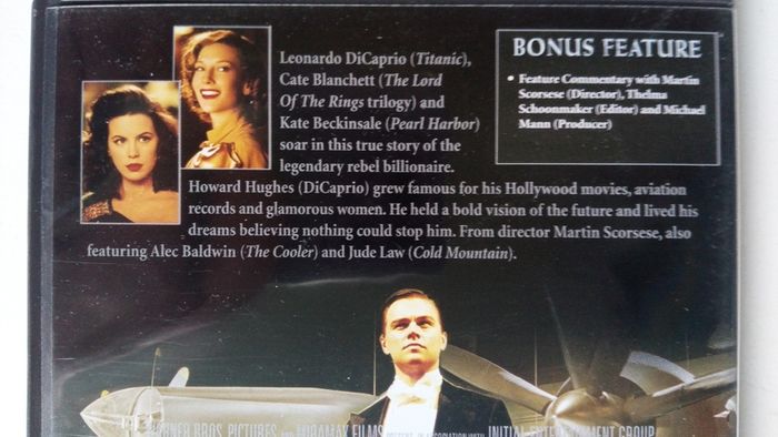 The Aviator (Martin Scorsese Film) [2004] Leonardo DiCaprio, Cate Blanchett, Kate Beckinsale, John C. Reilly, Alec Baldwin, Alan Alda & Jude Law [DVD Movie] Academy Award Winner