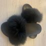 Like New House of Belle Black Sliders UK 5 Image 3