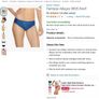 Fantasie Allegra - Underwired Side Support Bra 30F and Briefs S - Electric Blue - BNWT RRP 80 Image 3
