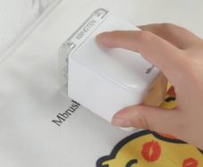 Kongton Mini Handheld Printer Mbrush Mobile Portable Color Tattoo Logo Ink-jet DIY Printer Wireless USB IOS Android