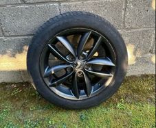 mini cooper alloy wheel with tyre