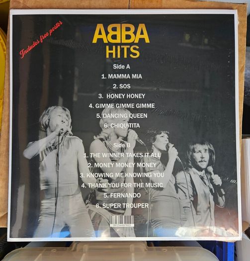ABBA "Hits" Sealed Vinyl Album