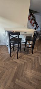 Ikea Nordviken Bar Table & 2 Stools