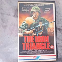 The Iron Triangle  War Movie  Vhs