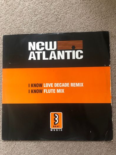 New Atlantic I Know Love Decade Remix Vinyl 12 Inch Single Dance House