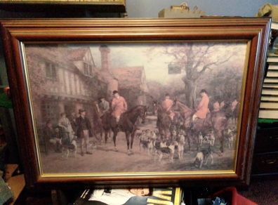 The Meet, Ye Olde Wayside Inn - Heywood Hardy