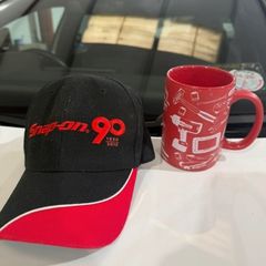 Snap On anniversary hat and mug bundle
