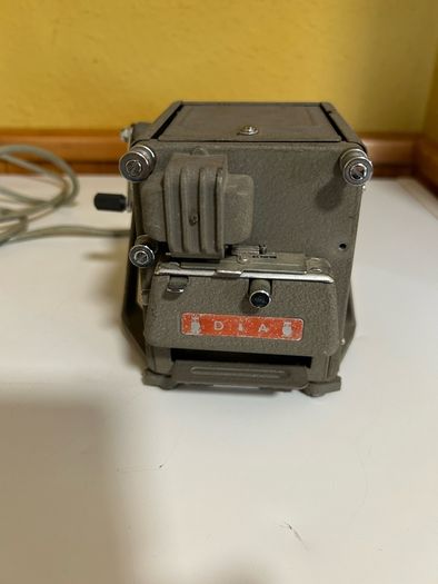 vintage film editor and built in splicer