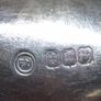 Vintage Solid Silver Thistle Spoon Set Edinburgh 1967 Cased Image 3