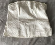 Principles Cream Bandeau Top Size 16