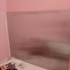 steel backsplash
