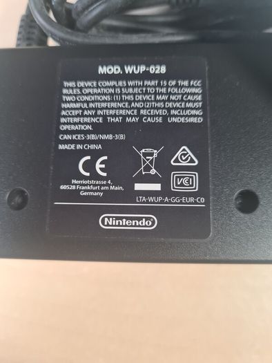 Nintendo Wii U Gamecube controller adaptor for Smash Brothers