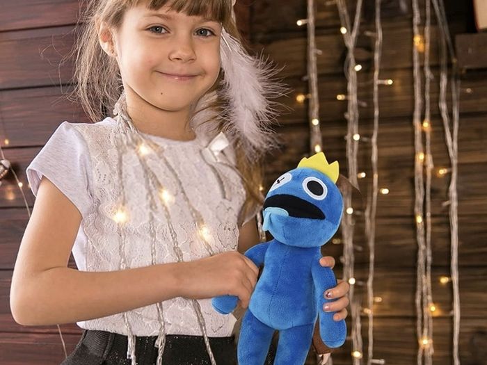 Rainbow Friends 30cm Plush - Blue