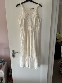 cotton midi dress