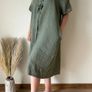 Linen Dress Size Uk 14 Image 6