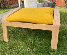 Free IKEA Footstool Footrest with Removable Cover