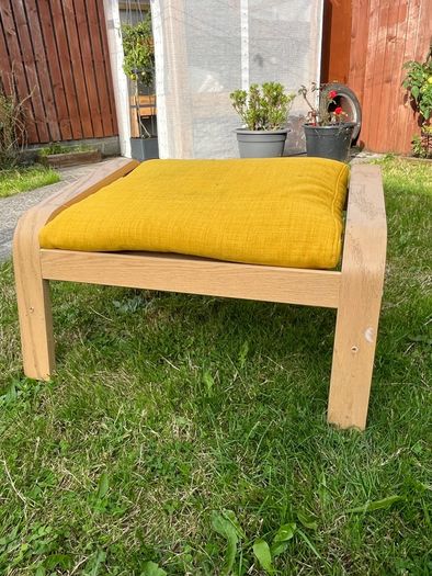 Free IKEA Footstool Footrest with Removable Cover