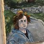Con Campbell Original Oil on Board, Kathy on Croagh Patrick, 1993 Image 3