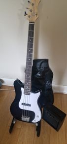 Visionstring Bass Guitar Pack, Black