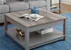 Dorel Carver Coffee Table - Grey - 5047096PCOMUK