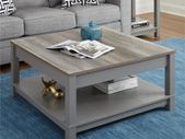 Dorel Carver Coffee Table - Grey - 5047096PCOMUK