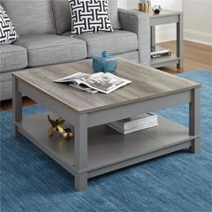 Dorel Carver Coffee Table - Grey - 5047096PCOMUK
