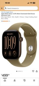 Apple Watch 12 (brand new) 46mm DK Bronze