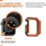 Apple Watch Case 44/42mm Civilian - Black/Orange Image 4