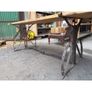 Oak Table with Salvaged Plough Base  KAS248 Image 2