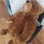 34 inch large fluffy bear Image 3