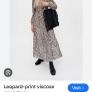 Maje leopard dress . Size 36 . Uk 10 . New Image 7