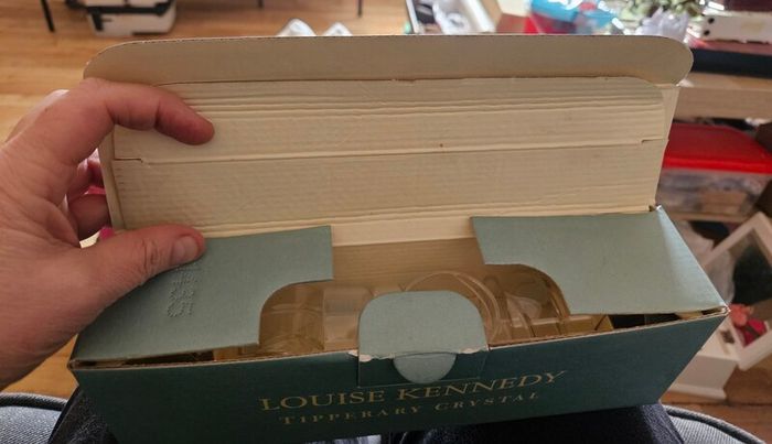 Set of Crystal Napkin Holders