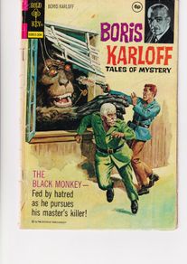 Boris Karloff Tales Of Mystery #48 The Black Monkey 1973 Gold Key Comic