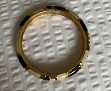 Enamel/Crystal Bangle