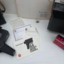 Cine camera, projector and stand and screen and lamp Image 7