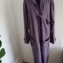 Mary Grant linen coat with hoodie Image 2