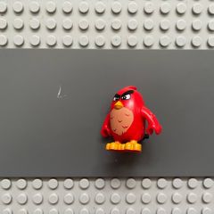 lego angry birds ang005 Red minifigure, Annoyed, Left Eyebrow Raised