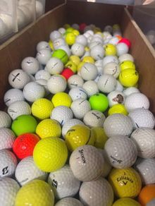 mixed golf balls