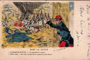 1908 French Military Humor Dans la Paille Albert Guillaume Paris
