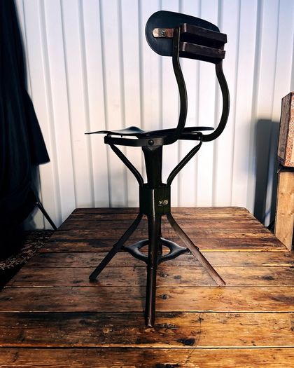 Evertaut Industrial Chair 1940's Original