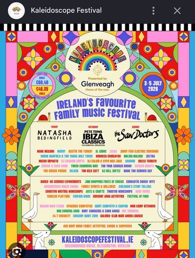 Kaleidoscope tickets