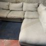 Grey corner sofa set L shaped Image 2