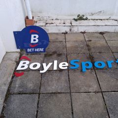 Vintage Boylesports Sign